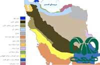 مناطق سیزده گانه فيزيوگرافيک دوزيستان و خزندگان در ايران