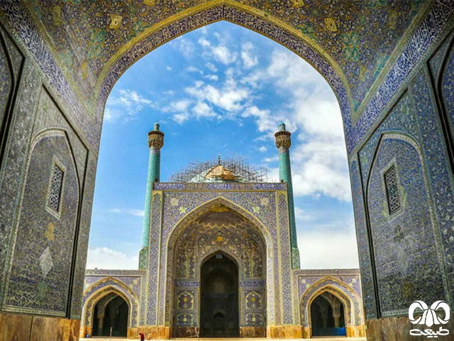  ایوان ورودی مسجد امام