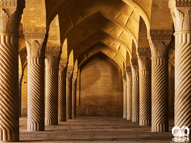 ستون‌های حجاری شده