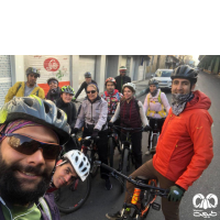 دوچرخه سواری در قلب تهران -98