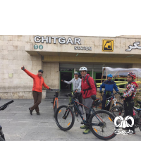 دوچرخه سواری در چیتگر آذر 98