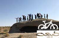گزارش سفر دوچرخه‌سواری در صحرای اشتهارد